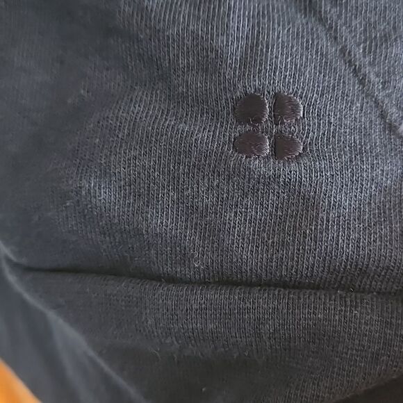 Sweaty Betty hoodie large size 12 sweatshirt  top long sleeve blue pocket Active - Picture 8 of 14